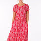 Kleid Malind Cherry Blossom - Poppy