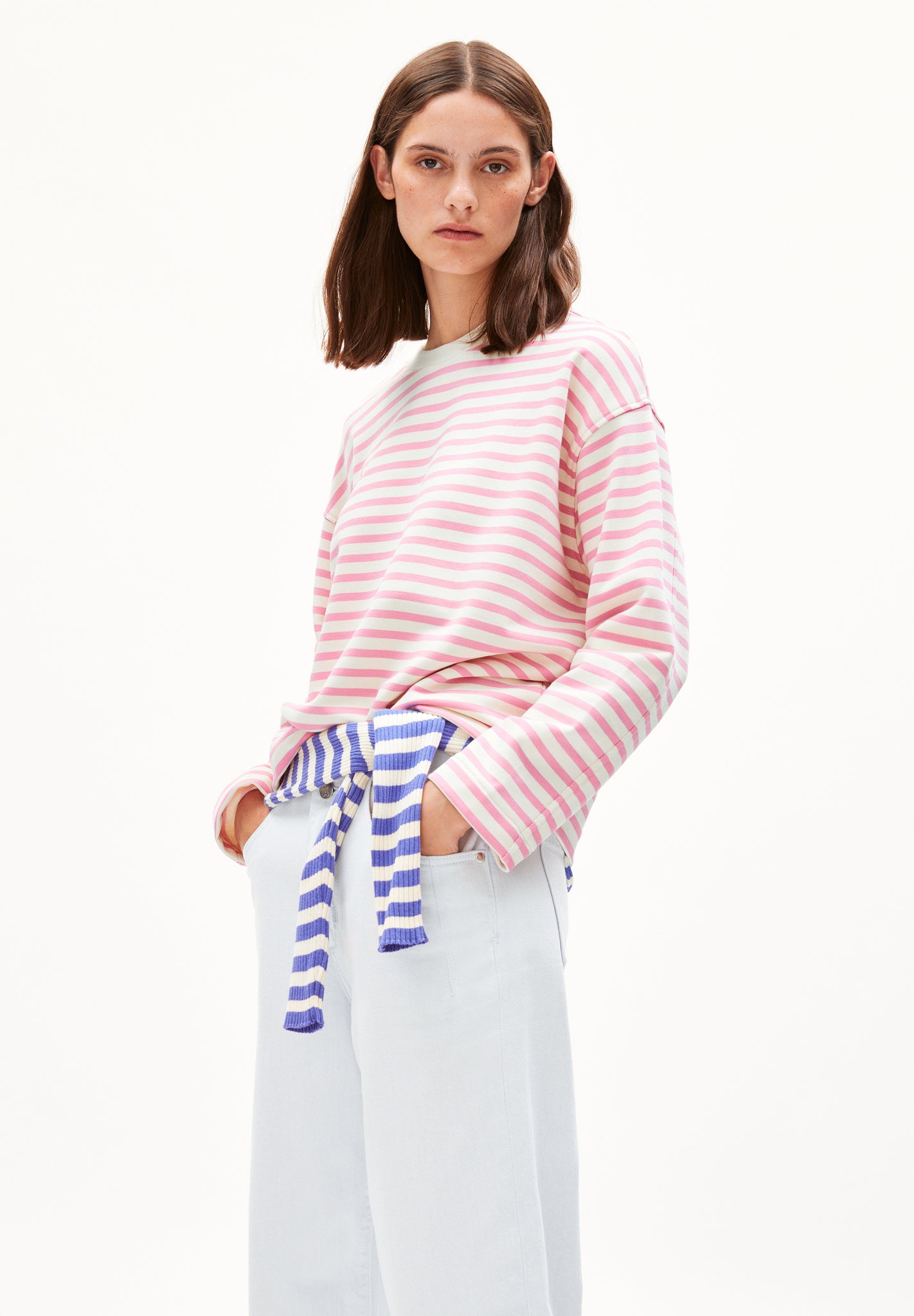 Frankaa Stripes - Sweatshirt aus Biobaumwolle