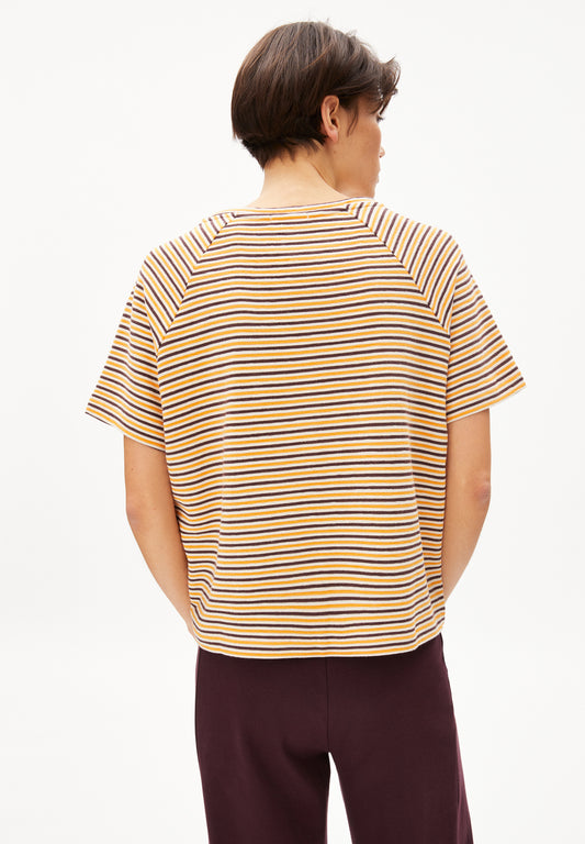 Adeaa Stripes - T-Shirt aus Biobaumwolle