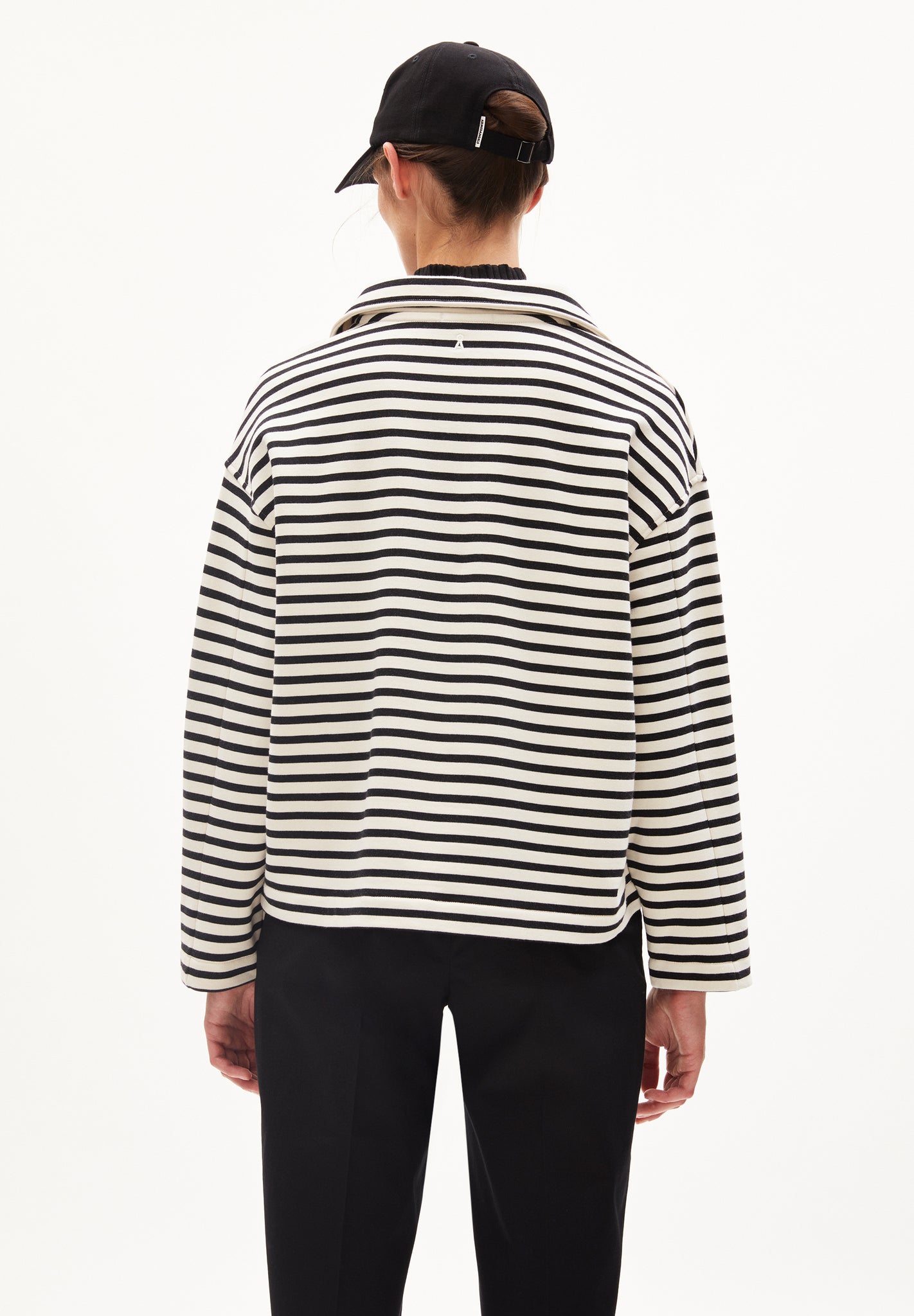 Nairaa Stripes - Sweatshirt aus Biobaumwolle